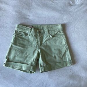 Rolled-Up Boyfriend Jean Shorts